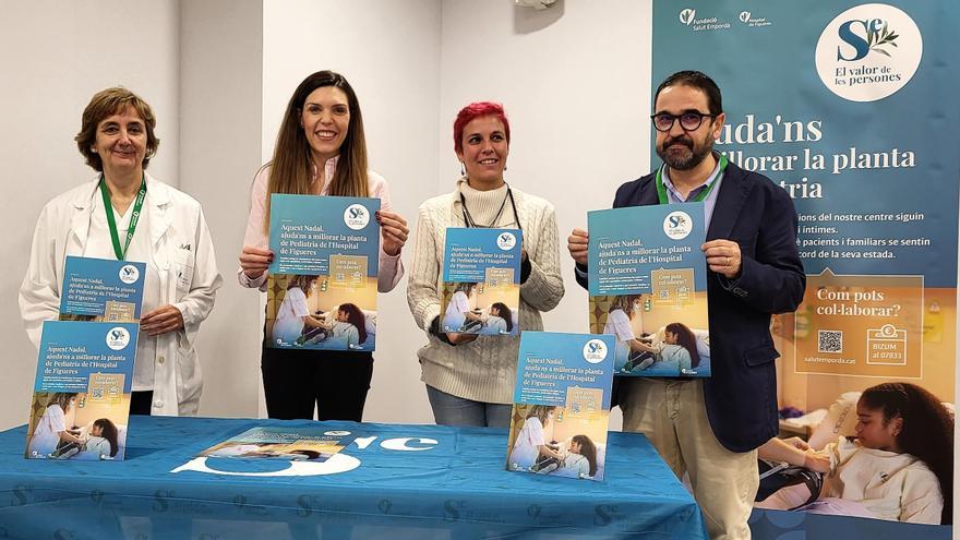 Impulsen una campanya per millorar les instal·lacions de Pediatria de l’Hospital de Figueres