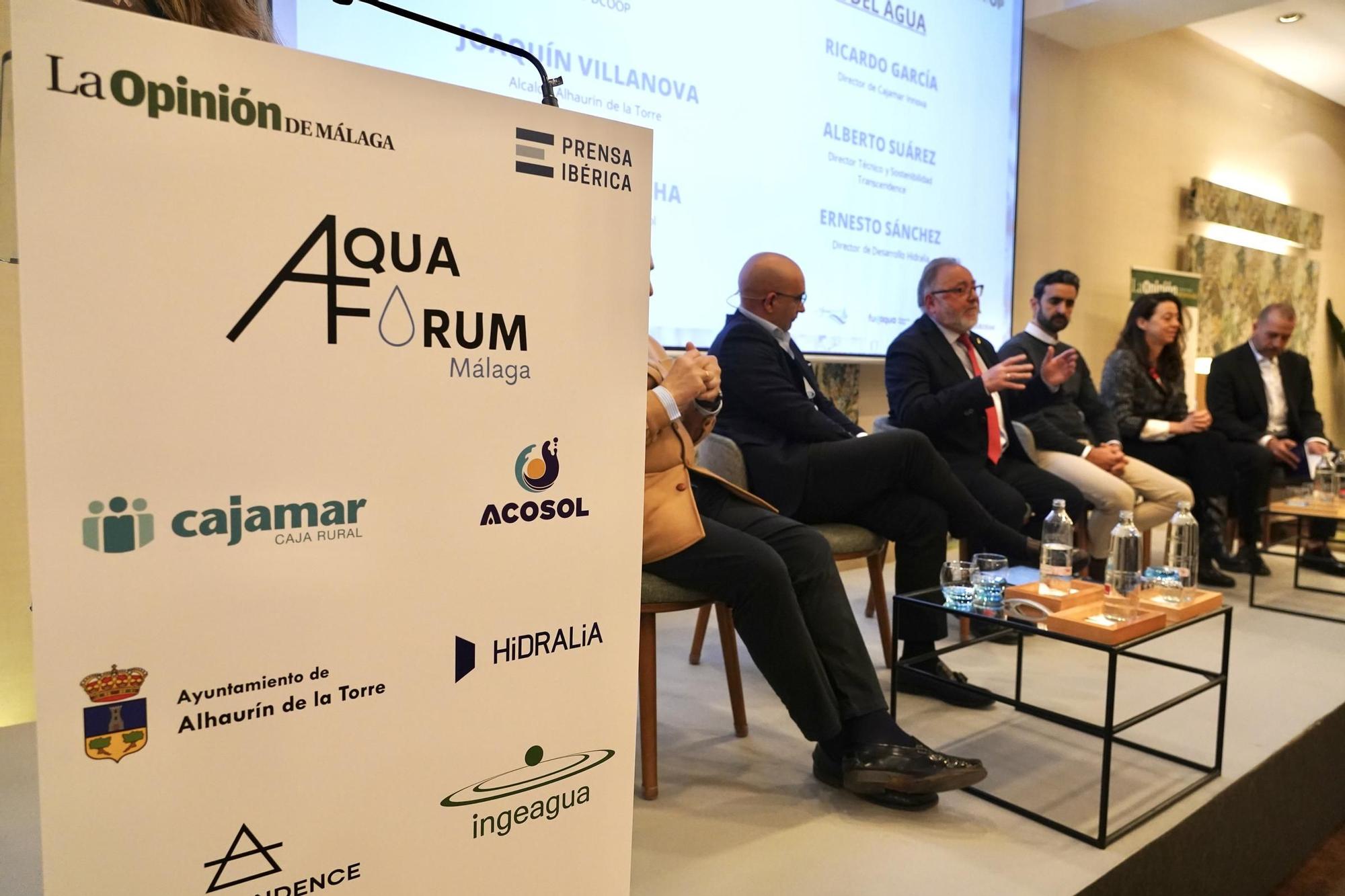 La Opinión de Málaga celebra Aquaforum para debatir sobre la política de agua