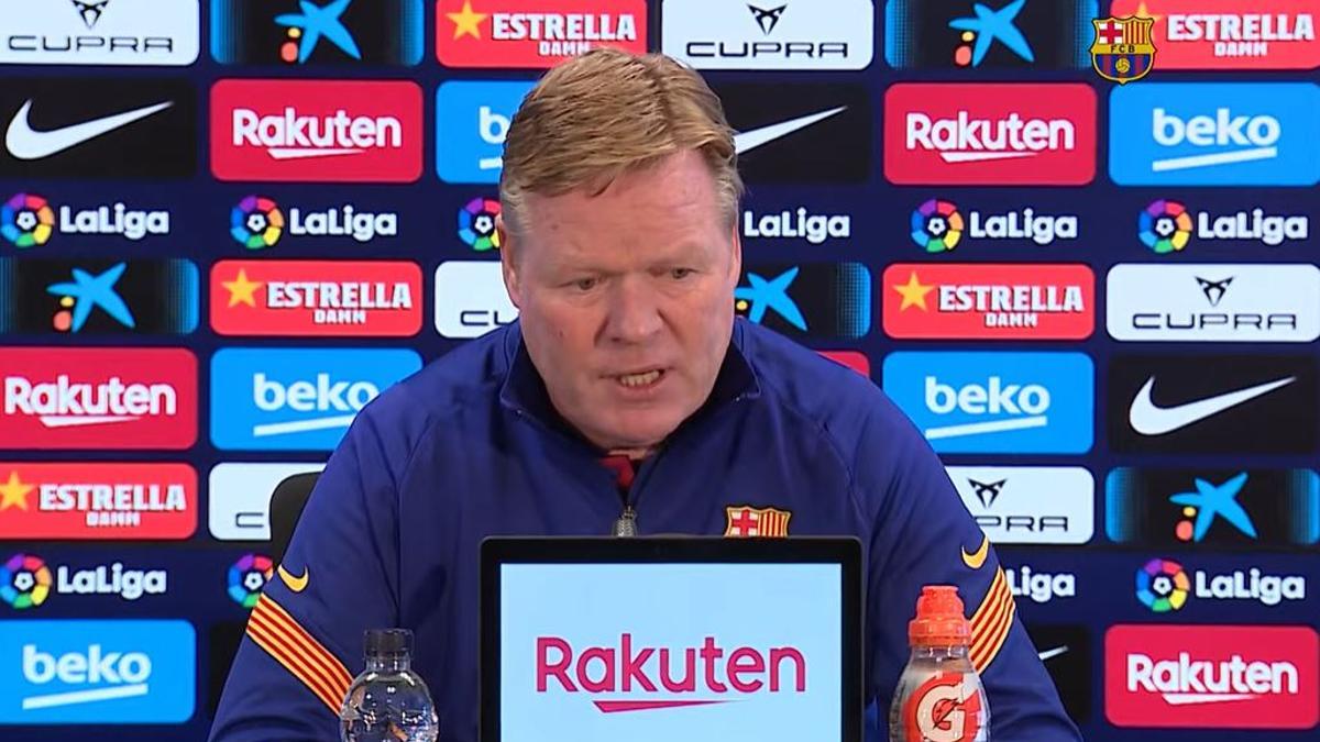 Koeman: "Intentamos hacer lo máximo para que Leo se quede"