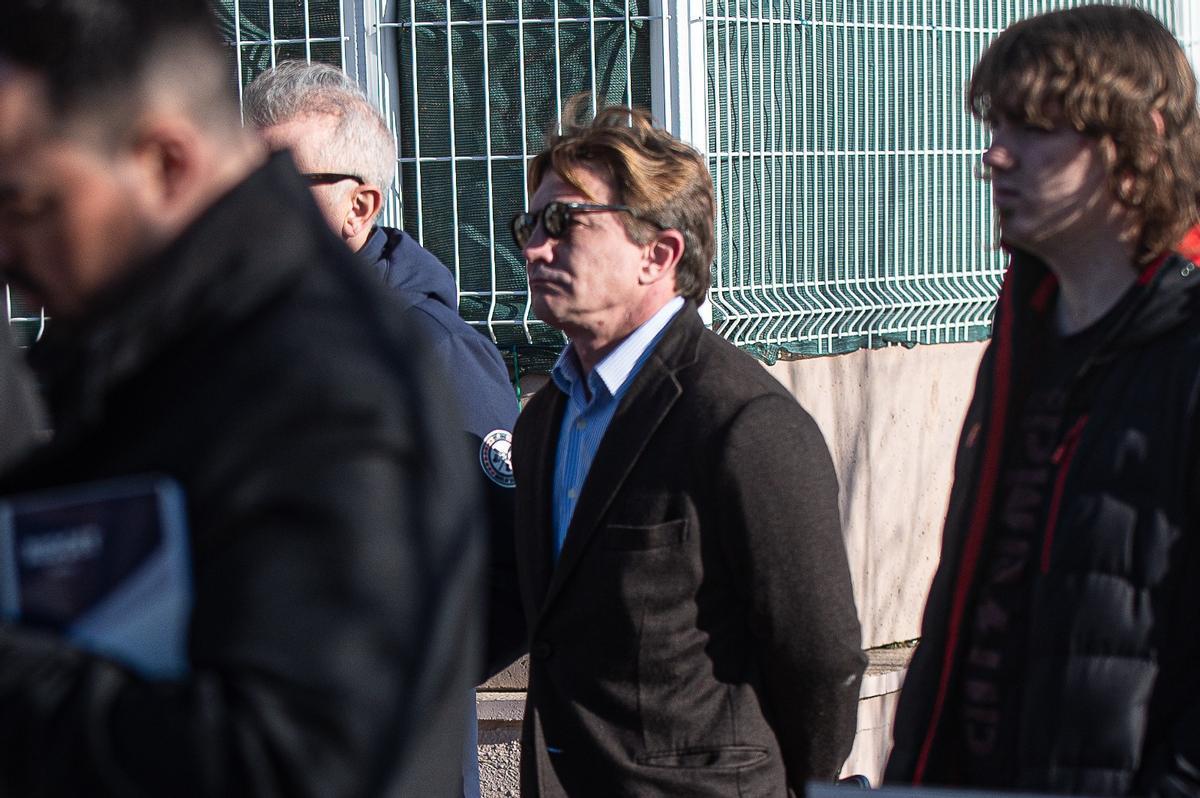 El experto en comunicación Aleix Sanmartín, este viernes en el inicio de campaña de Jorge Azcón (PP).