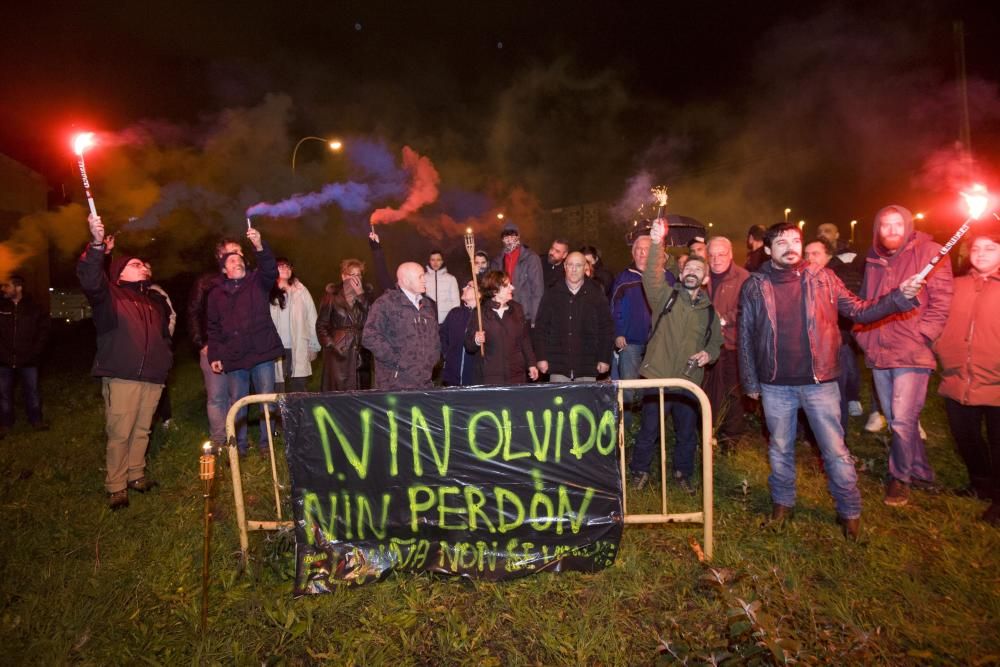 Protesta del colectivo ''Elviña non se vende''