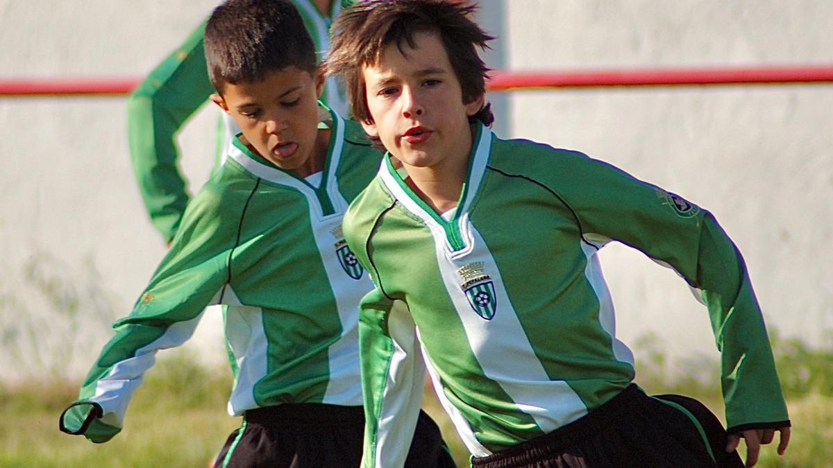 Eric Pimentel i Roger Brugué, quan jugaven al Peralada.