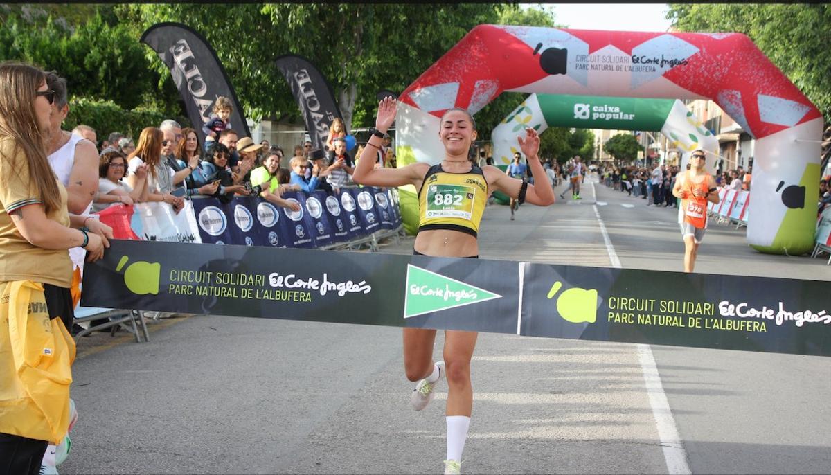 Lucía Gil, ganadora en categoría femenina.