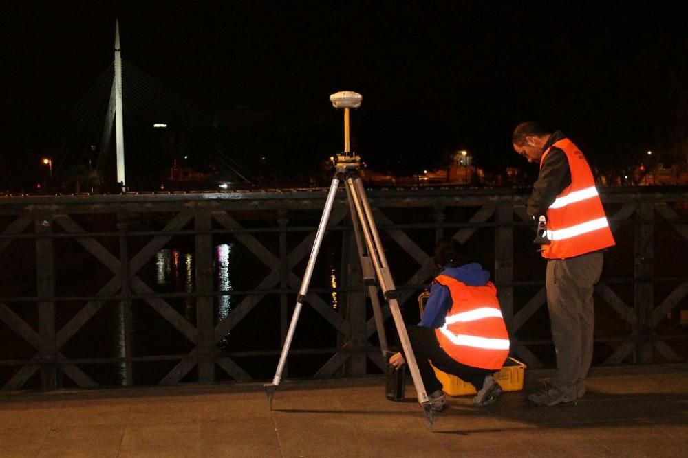 Cortan el Puente Viejo para examinar con georradar su 'esqueleto'