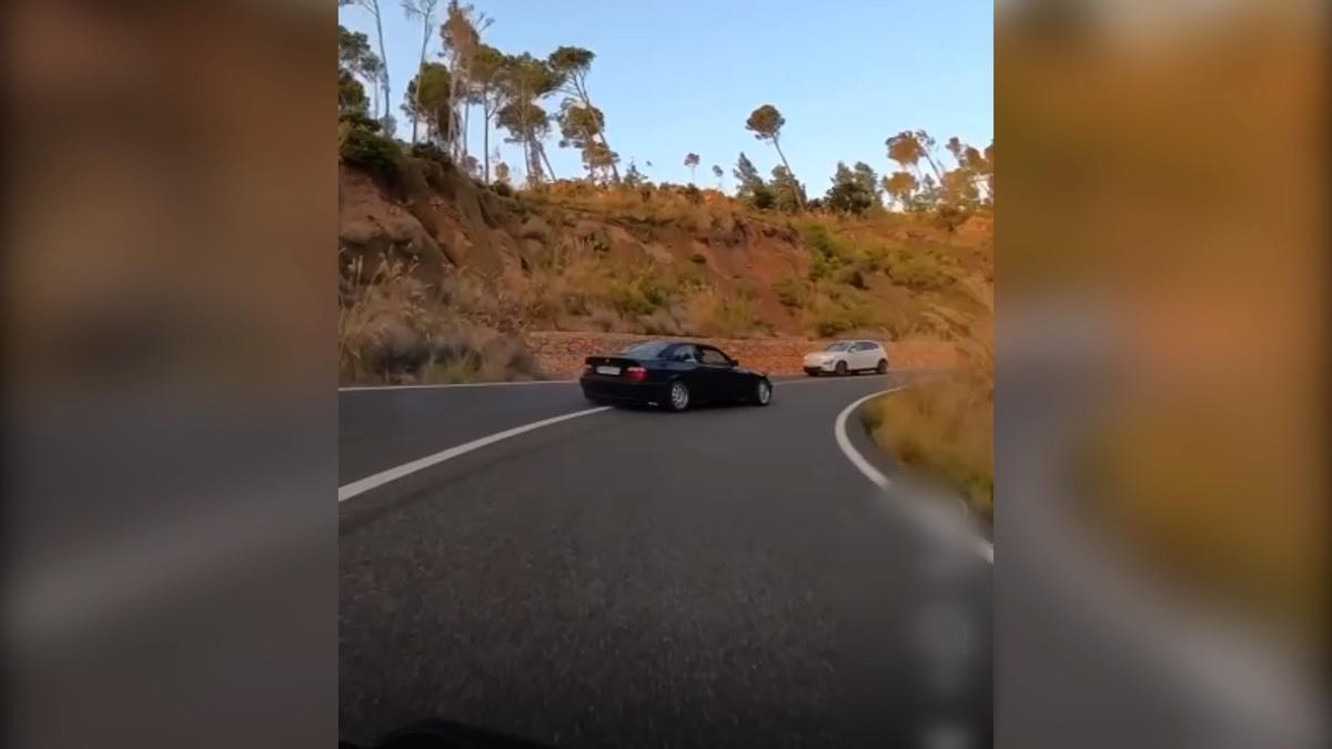 Waghalsige Fahrt in der Serra de Tramuntana - So schnitt der Wagen des Festgenommenen die Kurven
