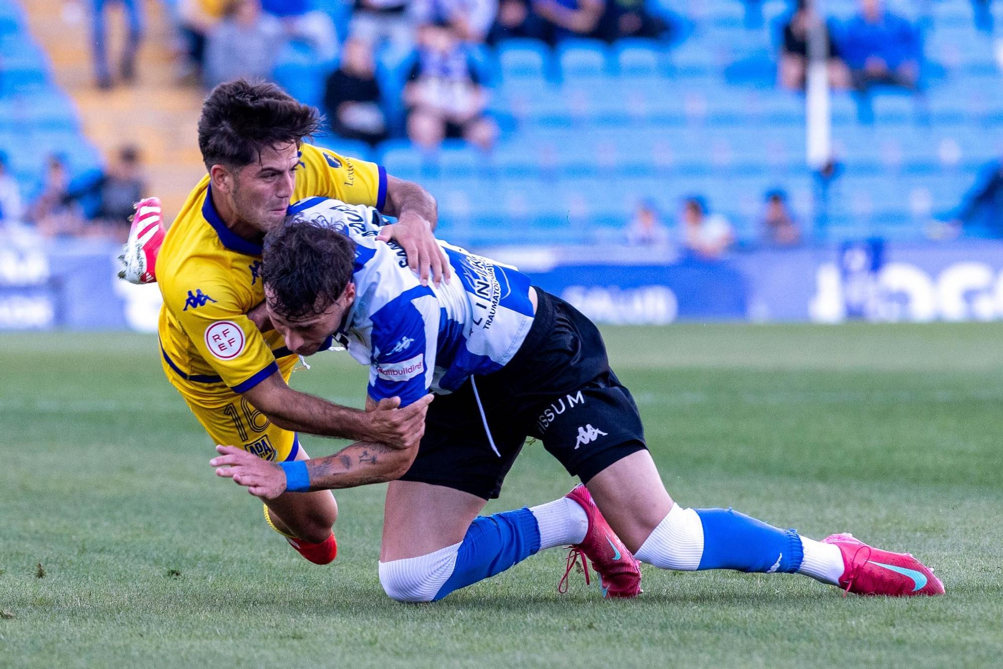 El Hércules derrota al Alcorón con dos goles en la segunda parte