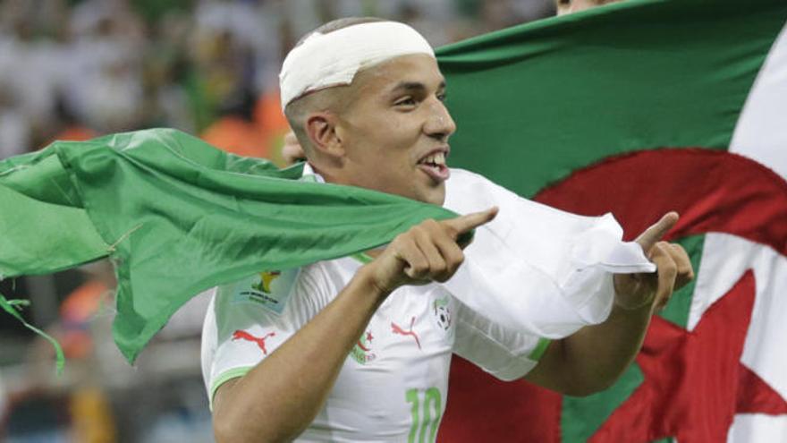 Feghouli, estrella de Argelia