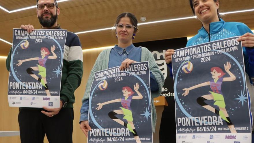 Presentación de los Campionatos Galegos de voleibol. |  // FDV