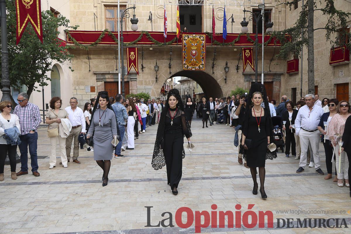 Fiestas de Caravaca: Procesión de regreso a la Basílica