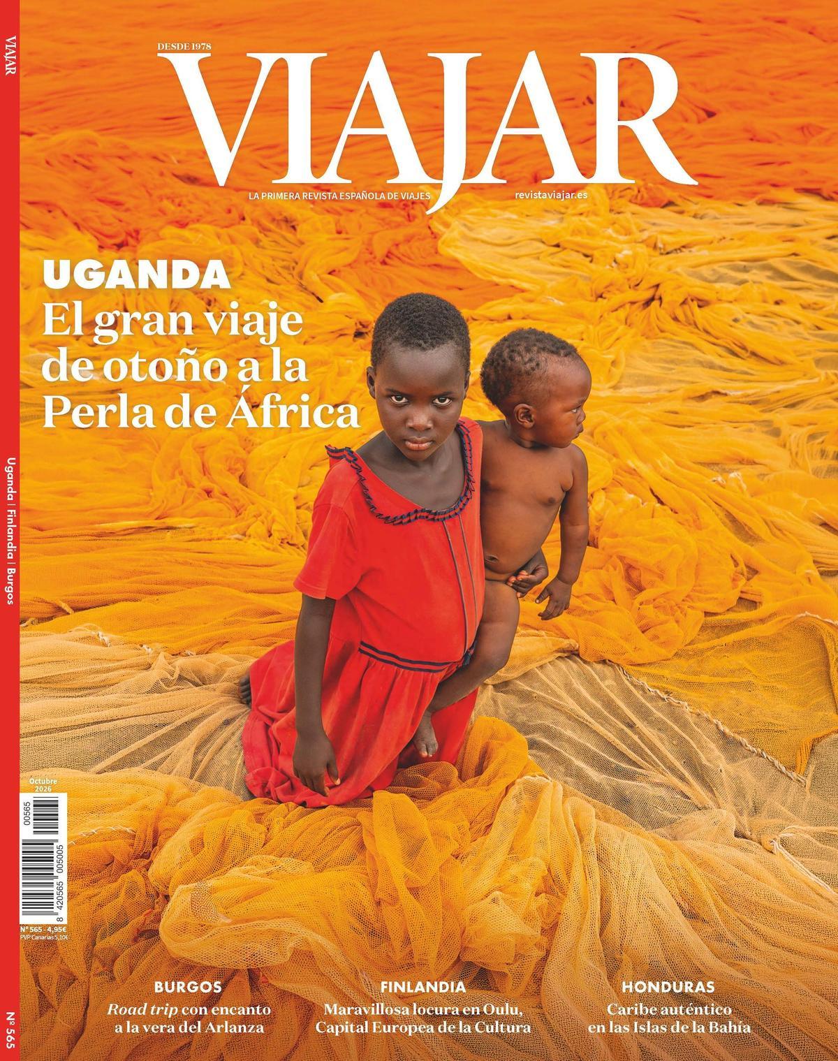 Uganda, protagonista de la revista VIAJAR de octubre de 2026.