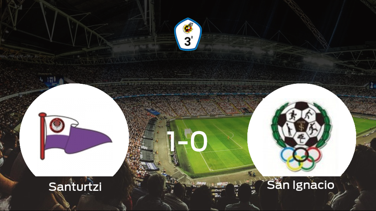 El Santurtzi consigue la victoria en casa ante el San Ignacio (1-0)