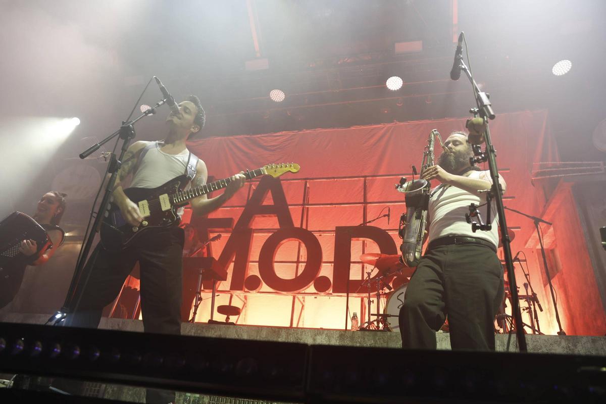 El concierto de "La M.O.D.A." en Gijón, en imágenes