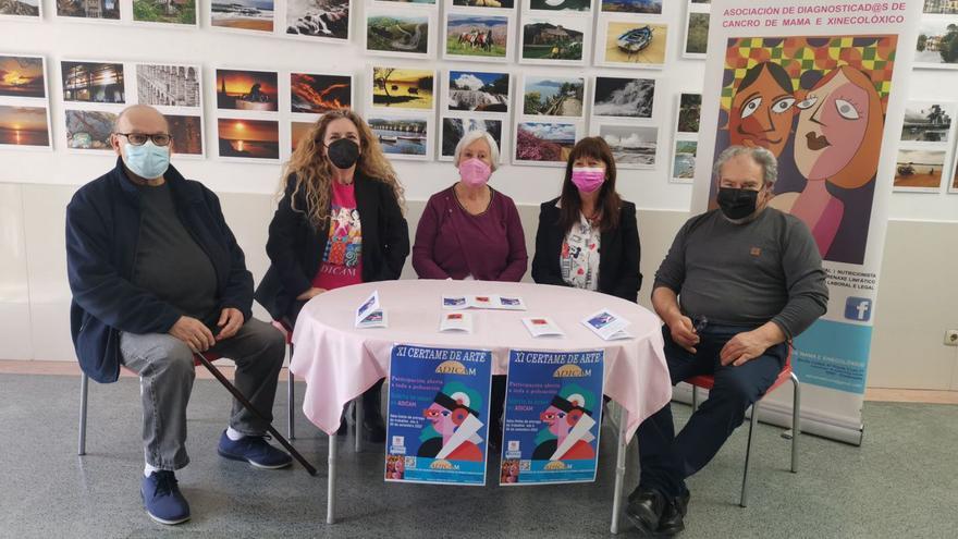 Representantes de Adicam e integrantes del jurado como José E. Vidal, Henrique Prado y Luz Beloso.   | // S.A.