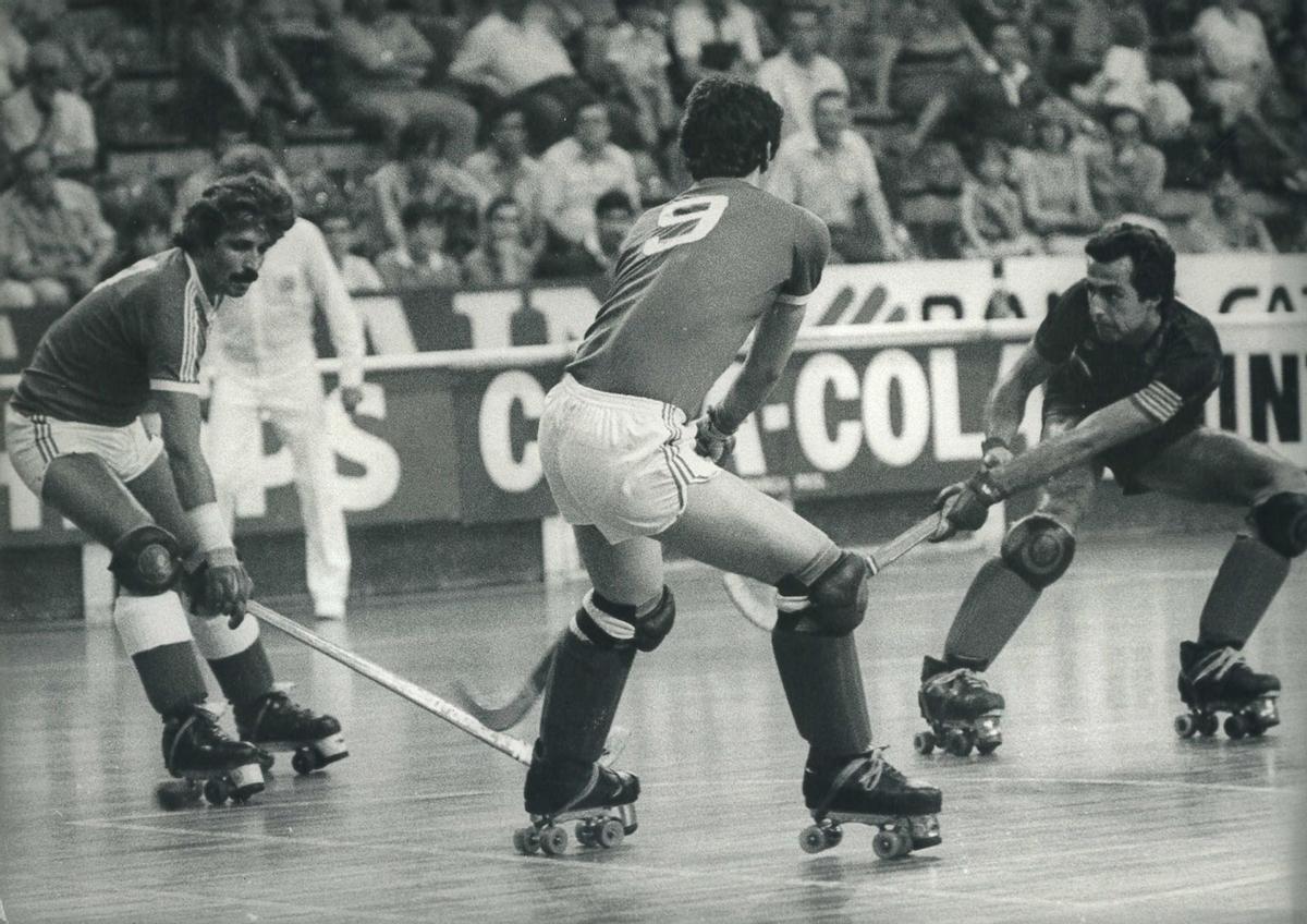 Vila-Puig, en un partido ante el Benfica de Copa de Europa.