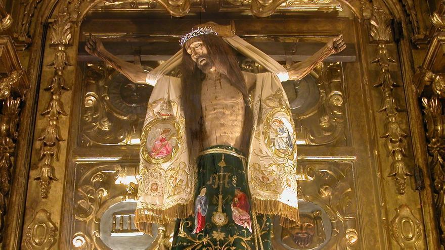 Santísimo Cristo de los Afligidos, en Villarrín de Campos.