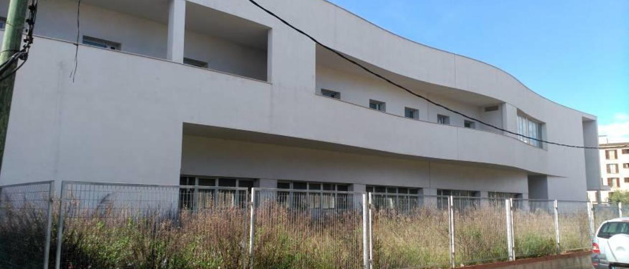 El estado actual del nuevo edificio de Els Sementals de Manacor.