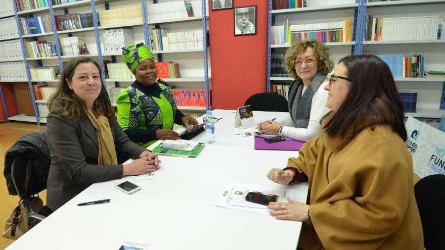 Reunión del Fondo de Cooperación con María Helena Correia. // G.S.