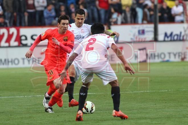 Las imágenes del Sevilla, 2 - FC Barcelona, 2