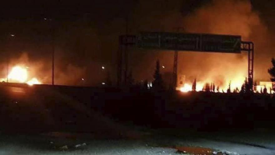 Siria acusa a Israel de un ataque a una base con 15 muertos, ocho de ellos iranís