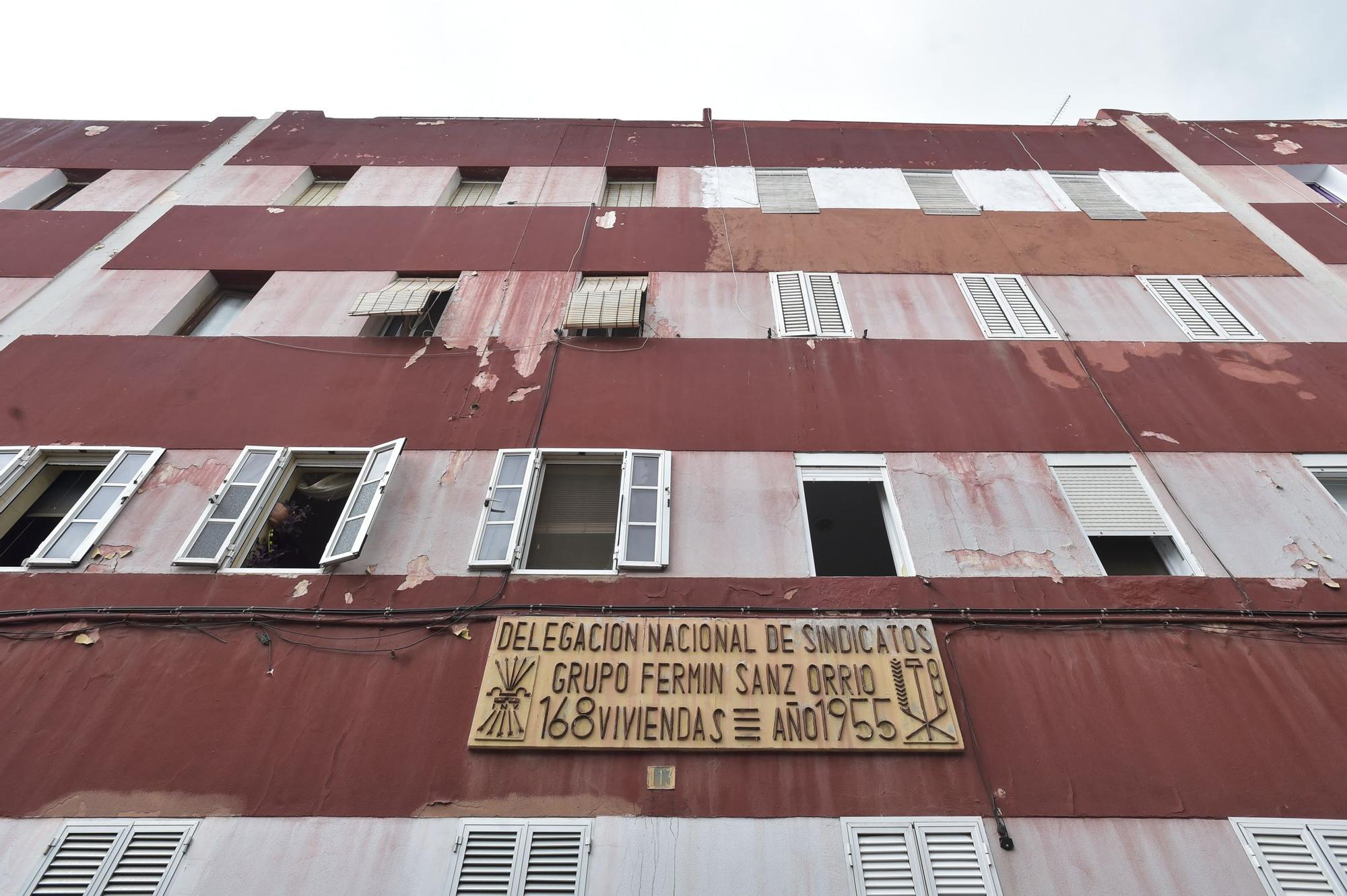 Viviendas del grupo Fermín Sanz-Orrio en La Isleta