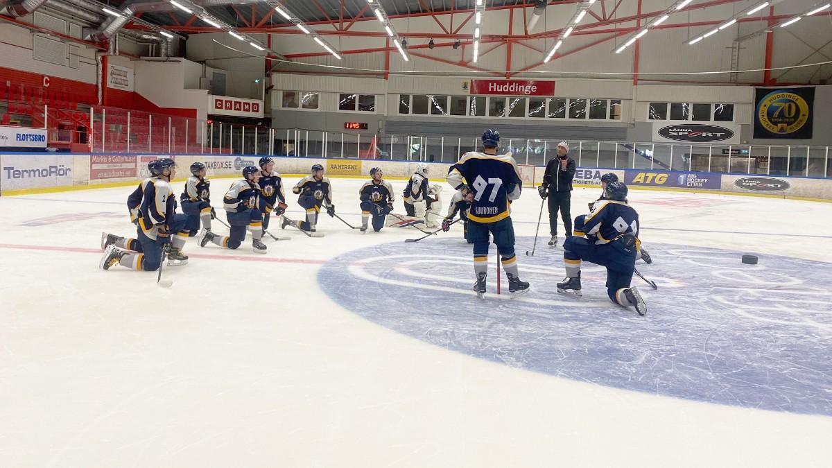 Los Nordic Vikings durante un entrenamiento