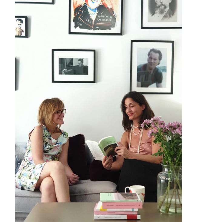 Cristina Pineda y Laura Riñón