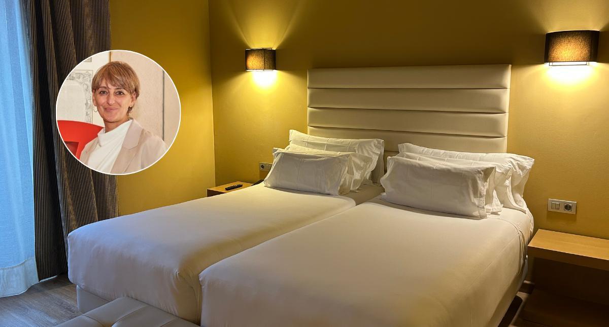 Felisa Acedo, directora general de NH Hotel Group en Cáceres.