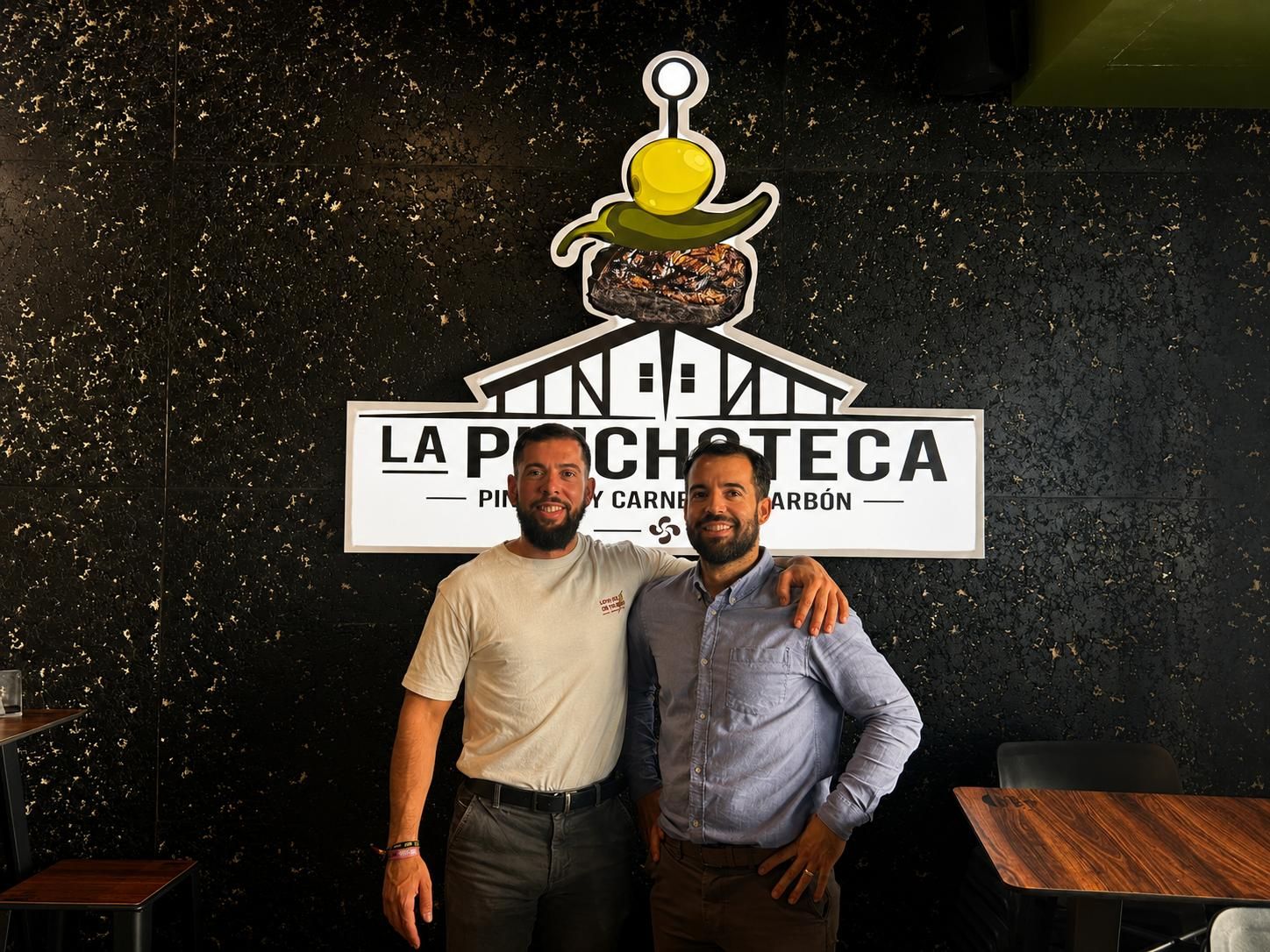Ruben y Manuel, propietarios de La Pinchoteca y La Abacería del Producto