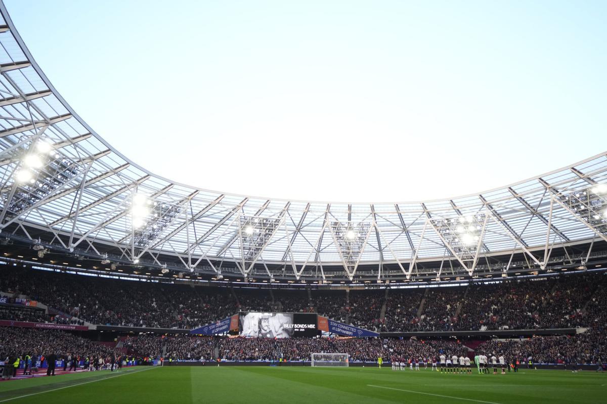 Vista del estadio del Fulham