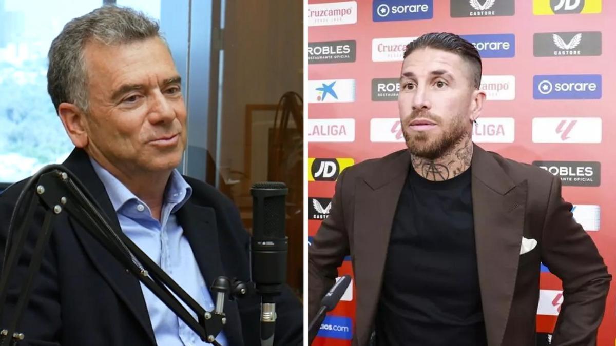 Álvaro Leaño y Sergio Ramos