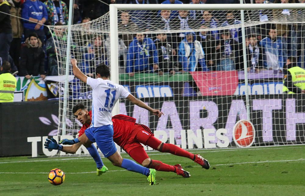 El conjunto del Gato Romero cae, de nuevo, ante el conjunto vasco en el debut del técnico uruguayo en La Rosaleda