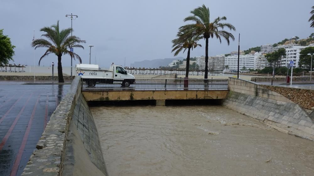DANA en Mallorca: 28 incidentes provocados por las lluvias