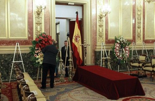 EL CONGRESO ACOGE HOY LA CAPILLA ARDIENTE DE ADOLFO SU?REZ