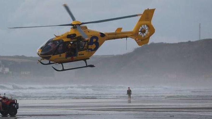 Fallece una bañista en la playa asturiana de Salinas