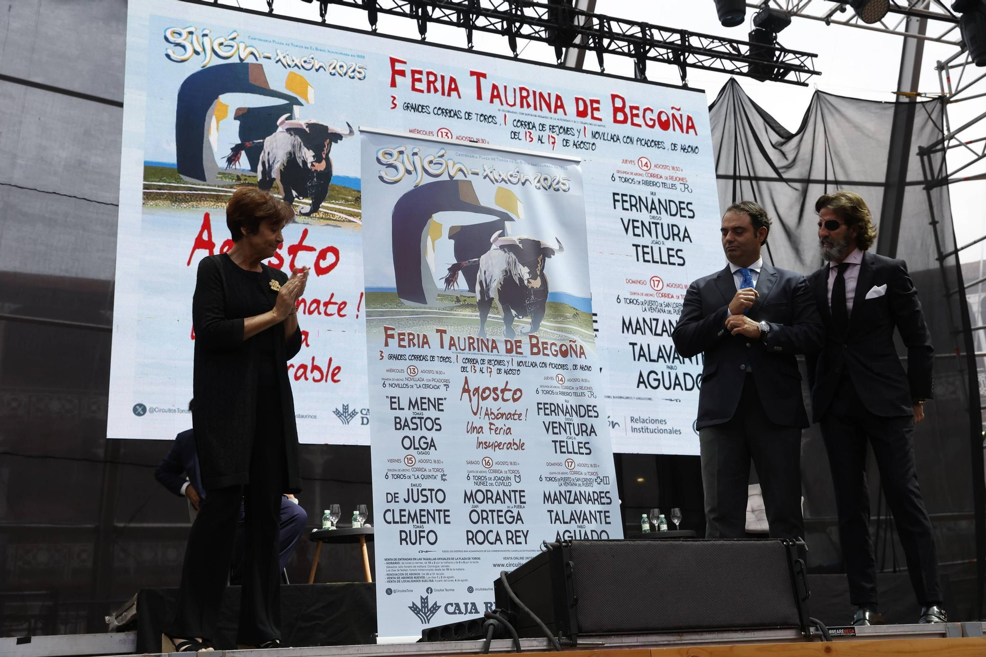 Así fue la presentación de la feria taurina de Gijón (en imágenes)