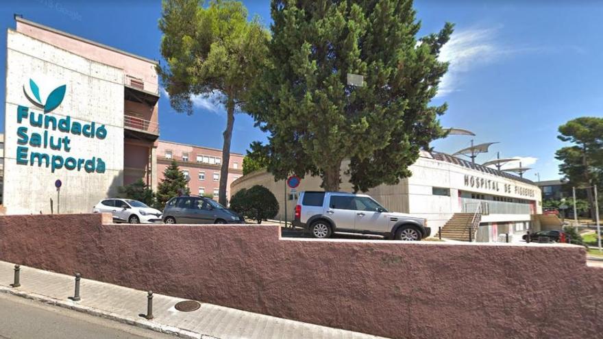 Façana de l&#039;Hospital de Figueres.