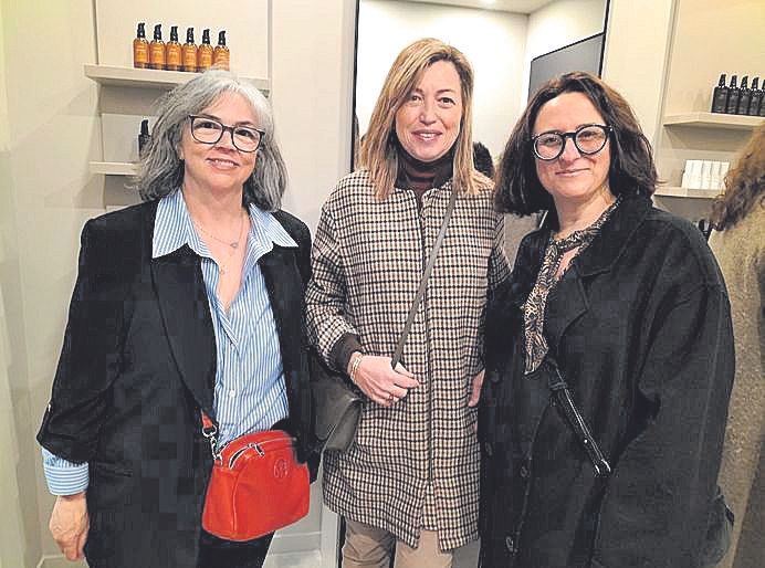 Cati Ferrer, Cati Riera y Joana Cerdà.