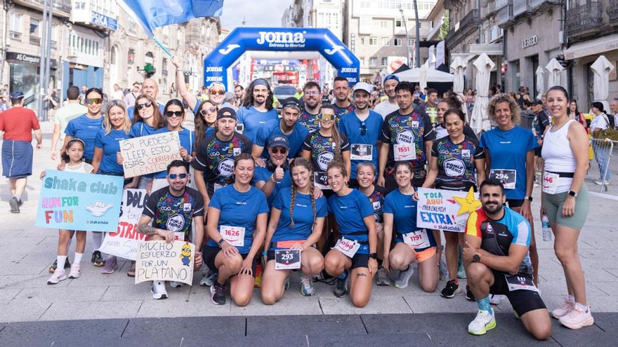 Ahí tenéis a los runners del Shaka Club