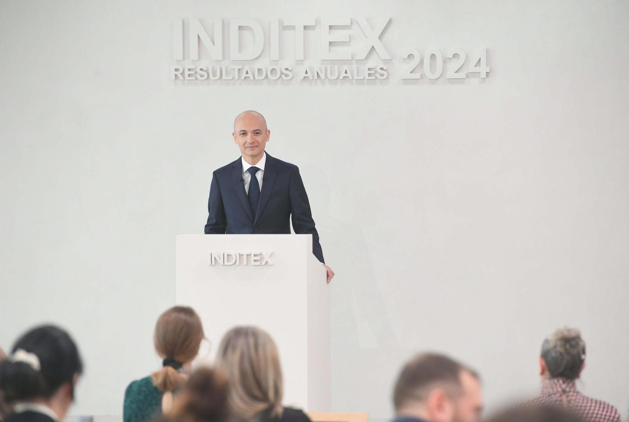 Resultados Inditex: Óscar García Maceiras presenta los resultados de Inditex de 2024
