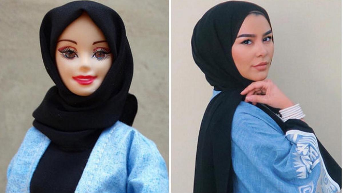 La Hijarbie luce diferentes modelos en su perfil de Instagram.