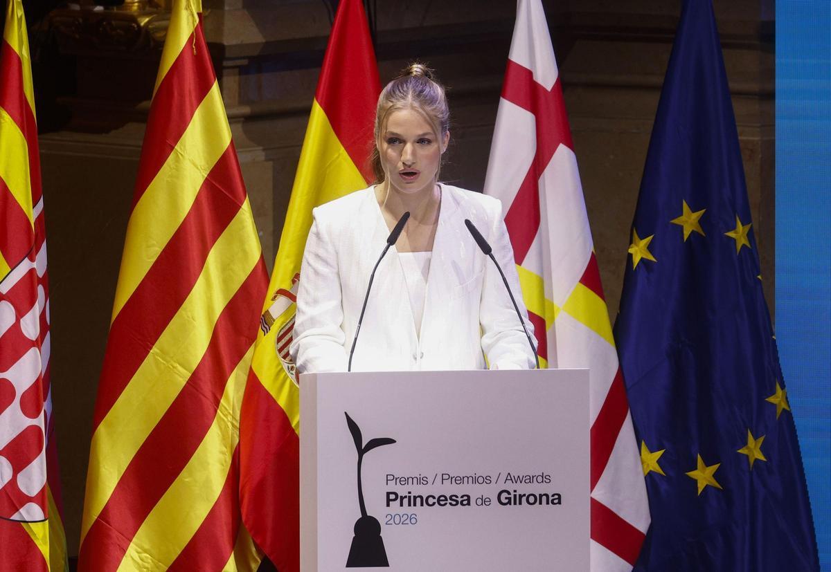 Ceremonia de entrega de los Premios princesa de Girona