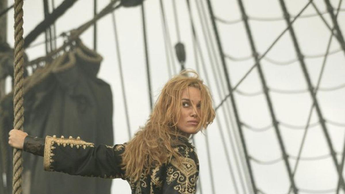 Keira Knightley en 'Piratas del Caribe'