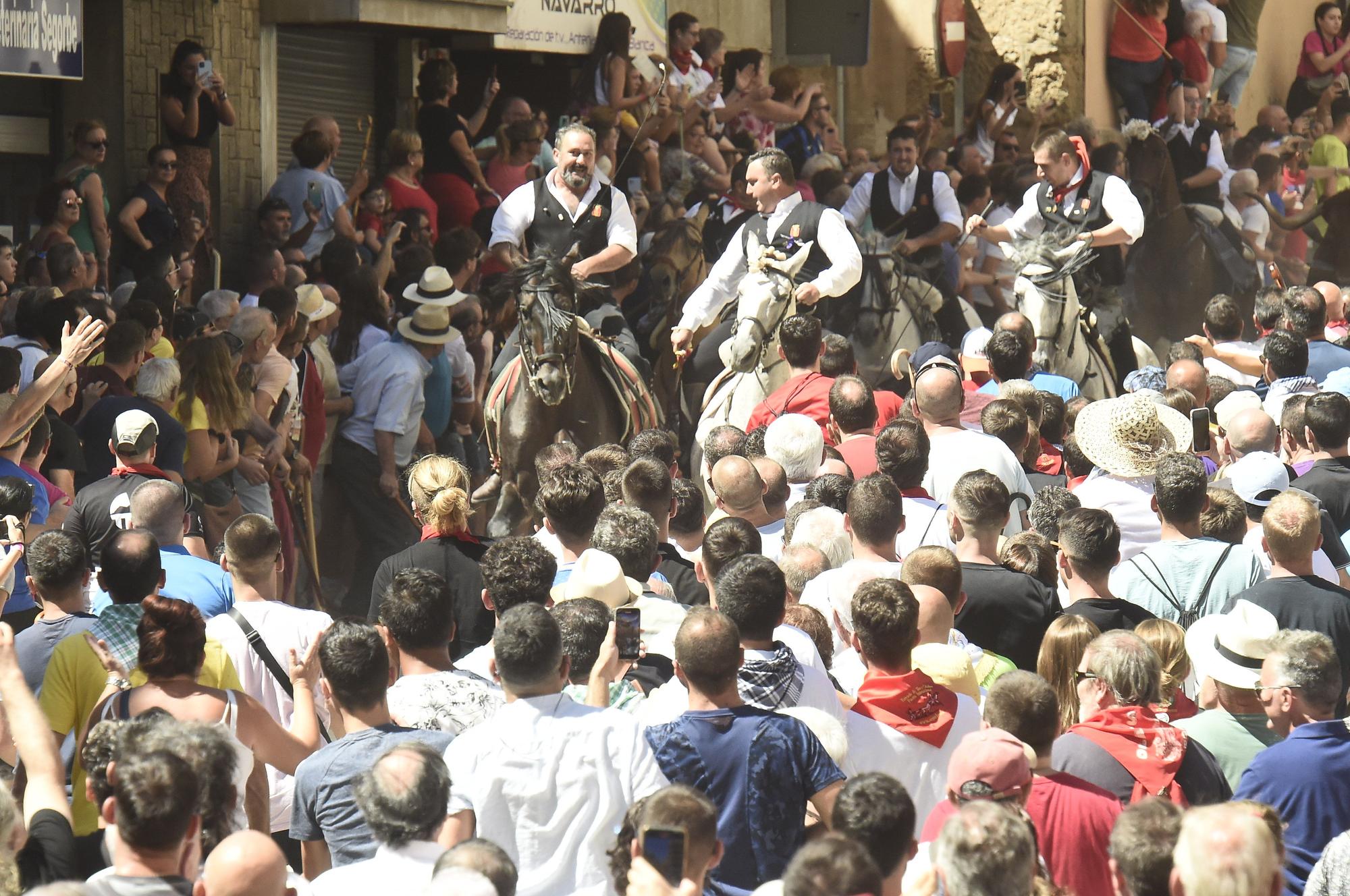 Fotos de ambiente y de la segunda Entrada de Toros y Caballos de Segorbe