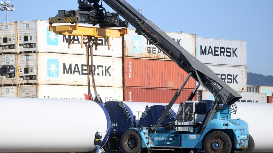 El Puerto acentúa sus tráficos internacionales en contenedores: el 93% ya es del comercio exterior