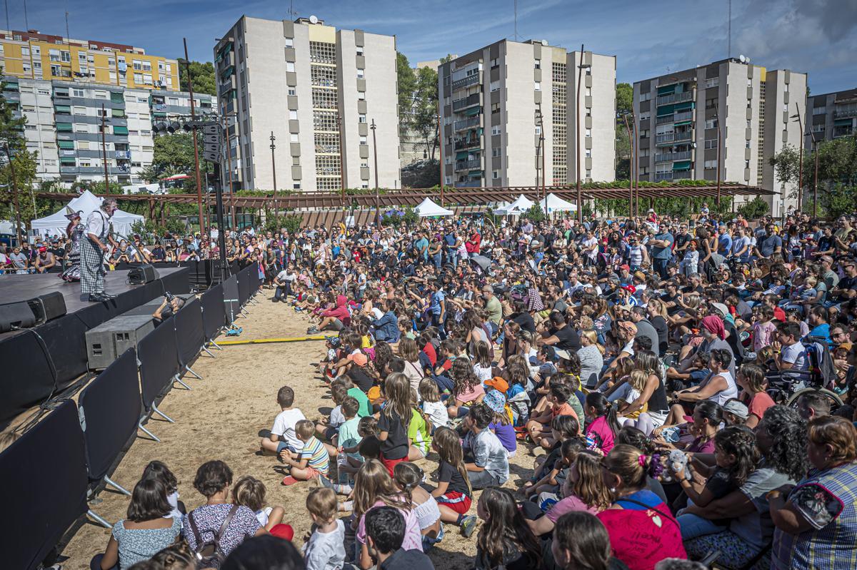 La Mercè s'estrena a Ciutat Meridiana