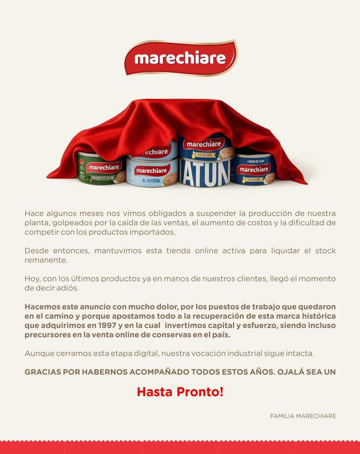 Mensaje de Marechiare