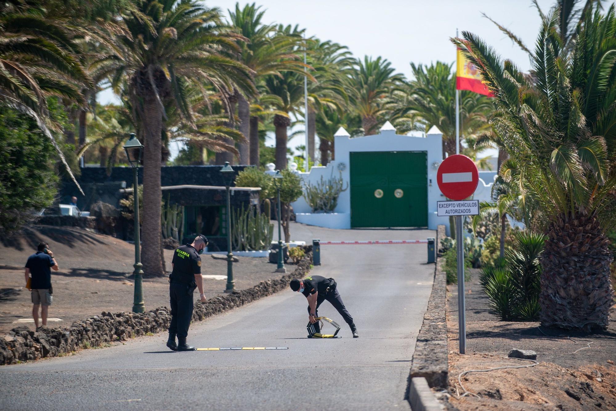 La Mareta, residencia en la que se hospeda Pedro Sánchez durante sus vacaciones en Lanzarote (04/08/021)