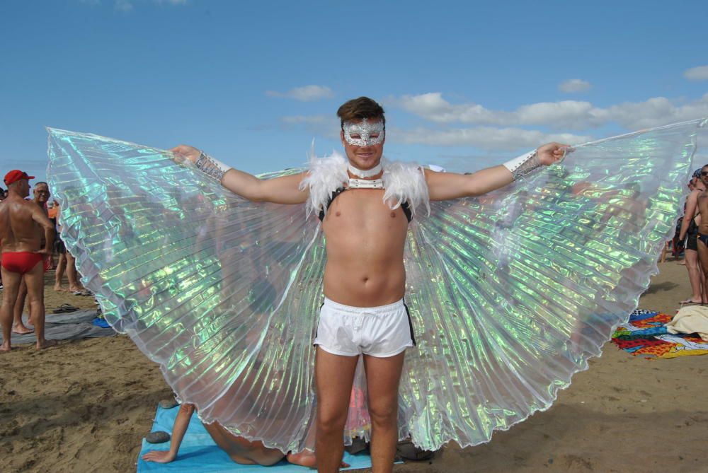 La Playa de Maspalomas celebra el Carnaval de Colonia