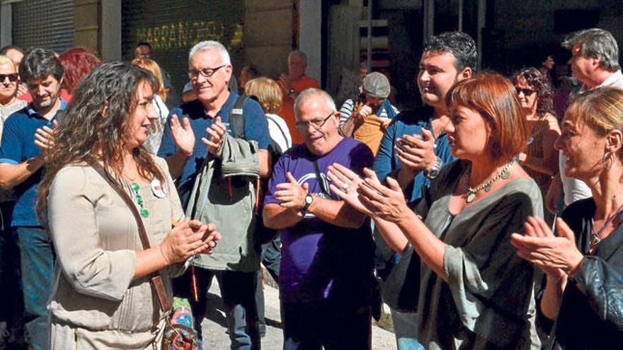 Vicens recibió muchas muestras de solidaridad.