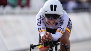 Paula Ostiz, durante la CRI en Zúrich